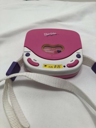 Barbie Pretend Cd Player Be - 150 With Disc 1 (only 1 Disc)