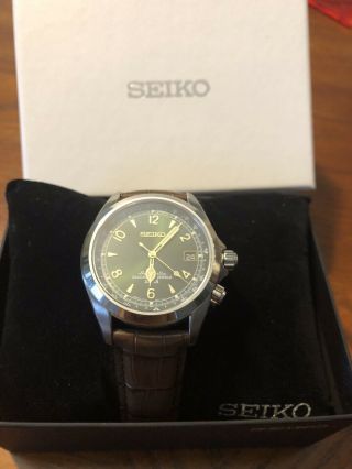Seiko Mechanical Alpinist Sarb017 Automatic Mens Watch