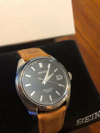 Seiko Sarb033 Wrist Watch And Papers
