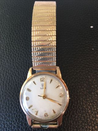 Vintage Rolex/ Tudor 9ct Gold Case Wristwatch Non