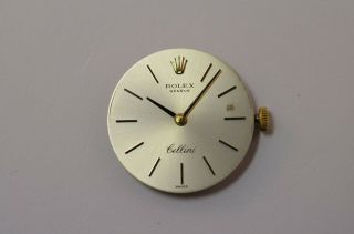 Rolex Cellini Uhrwerk 1600 Mit Rolex 18 Karat Krone Und Saphirglas