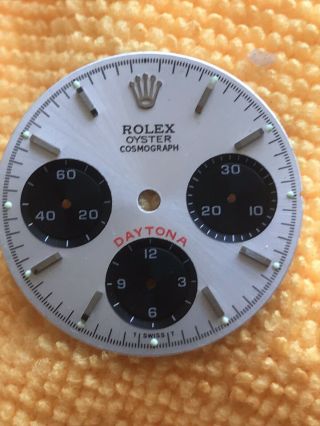 Vintage Rolex Oyster Daytona Cosmograph Silver Dial 6263.  6265,  Valjoux 727