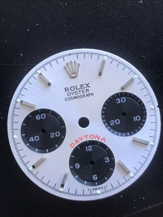 vintage rolex oyster daytona cosmograph silver dial 6263.  6265,  valjoux 727 4