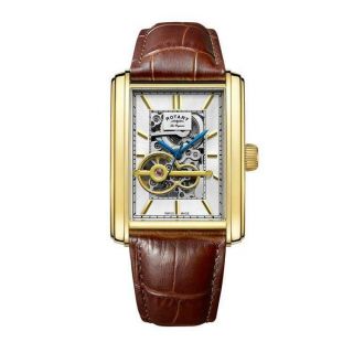 Rotary Gs90521/03 Les Originales Swiss Mens Jura Automatic Watch Rrp £605.  00