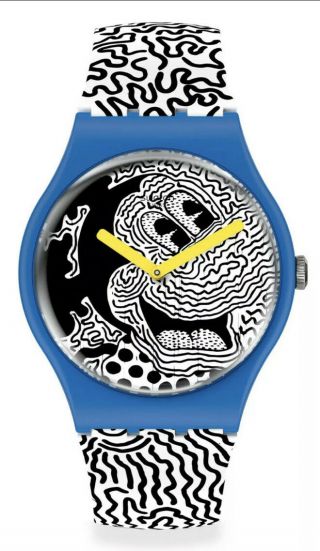 ECLECTIC MICKEY SUOZ336 (SWATCH x KEITH HARING x DISNEY) 2