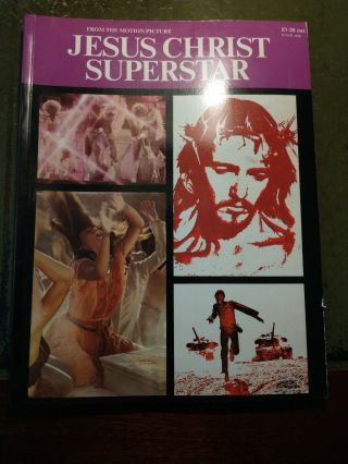 Jesus Christ Superstar The Motion Picture Souvenir Book 1973 - Fountain Press
