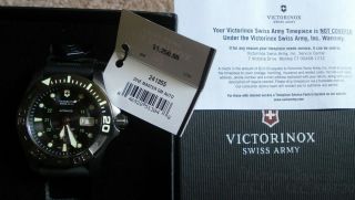 Nwt/new Swiss 50atm Victorinox Divemaster 500 241246 Swiss Army Dive Watch