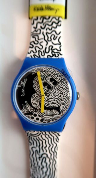 Swatch Haring Disney Mickey Eclectic Souz336 Limited