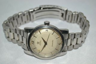 1954 Vintage Omega Seamaster Bumper Automatic St Steel Cal.  354 Gents Mens Watch