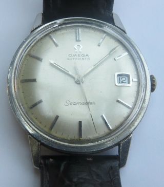Gents Vintage Omega Seamaster Automatic Wristwatch C.  1968