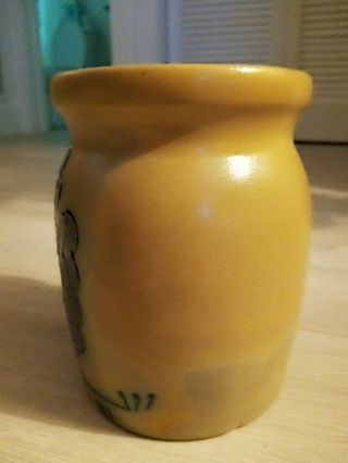 Beaumont Brothers Pottery,  Stoneware Crock,  no lid.  Rooster 2