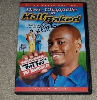 Dave Chappelle Half Baked Dvd Signed By Dave Chappelle.