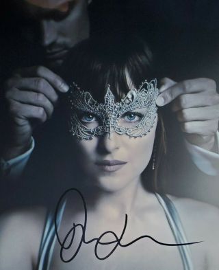 Dakota Johnson Hand Signed 8x10 Photo W/ Holo
