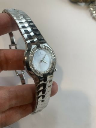 Authentic Tag Heuer Alter Ego Mother Of Pearl Dial Diamonds Ladies Watch