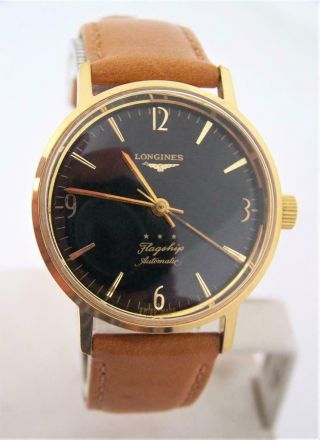 Vintage Longines Flagship Automatic Watch 1960s Cal 340 Serviced