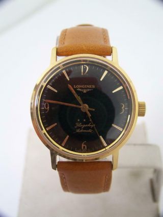 Vintage LONGINES Flagship Automatic Watch 1960s Cal 340 SERVICED 2
