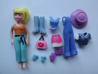 Mattel Polly Pocket Doll With 3 Outfits And Accessories 3
