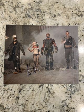 Margot Robbie,  Will Smith,  Autographed Hand Signed 8x10 Photo W/