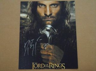 Viggo Mortensen 8x10 Signed Photo Autographed - " Lord Of D Rings "