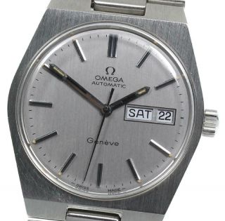 Omega Geneve Day Date Cal,  1022 Silver Dial Automatic Men 