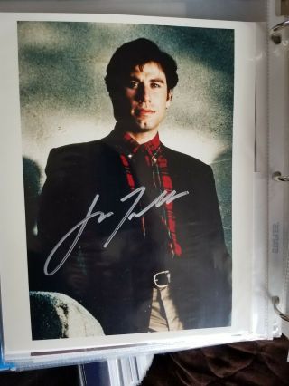 John Travolta Hand Signed In Person 8 X 10 Autographed Photo L@@k Minty