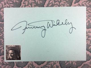 Jimmy Wakely - Singing Cowboys - A Cowboy Serenade - Autographed 1980