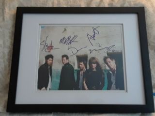 Indie Rock Band The Airborne Toxic Event Hand Signed 8x10 Photo 2013