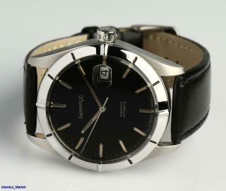 Eberhard & Co.  Aquadate Ref 41015 Automatic Stainless Steel Wristwatch