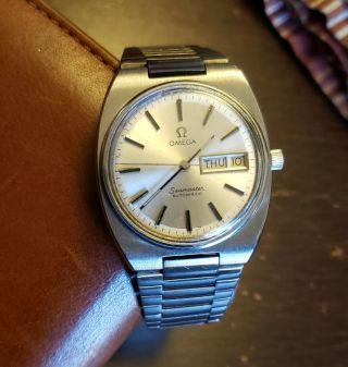 Vintage Omega Seamaster Day Date Cal 1020 Automatic