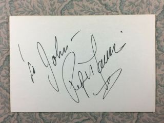 Piper Laurie - Carrie - Twin Peaks - The Hustler - Autographed 1966