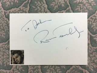 Russ Tamblyn - West Side Story - Seven Brides For Seven Brothers - Autograph