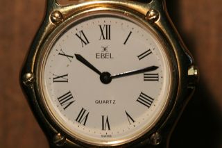 Vintage Ebel Swiss Made 18k Gold Luxury Watch