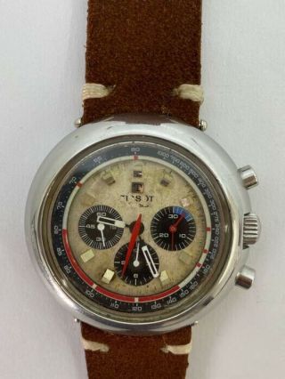 Vintage Tissot T 12 Cal Lemania 873 Chronograph Fully Serviced
