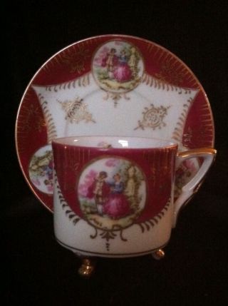 Vintage Royal Sealy China Tea Cup And Saucer Japan