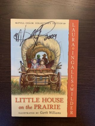 Melissa Gilbert Signed Little House On The Prairie Paperback