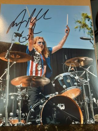 Steven Adler " Guns & Roses " Autograph 8x10 W/coa