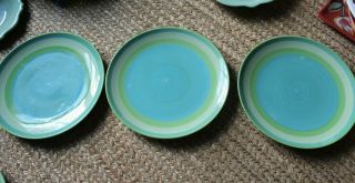 Southern Living At Home Gail Pittman Handpainted Provence Dinner Plates (3)