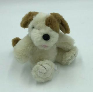 Build A Bear Puppy Dog Brown White Shaggy 6 " Mini Plush Buddies Small Doll Toy 1