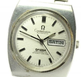 Omega Constellation Wg Bezel Chronometer Day - Date Cal,  751 Automatic Men 