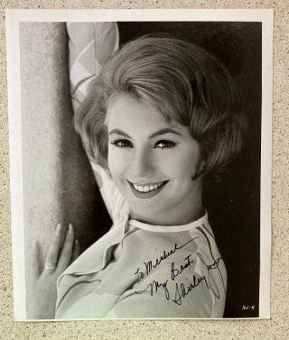 Shirley Jones Signed / Inscribed Photo 8”x10” The Partridge Family / Oklahoma