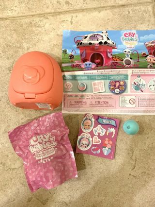 Cry Babies Magic Tears Pets Nady With Accesories,  House,  Bottle And Stickers