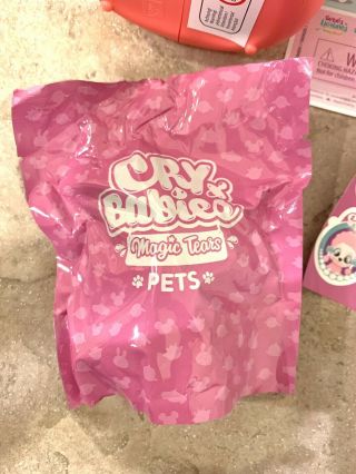 Cry Babies Magic Tears Pets Nady With Accesories,  House,  Bottle And Stickers 2