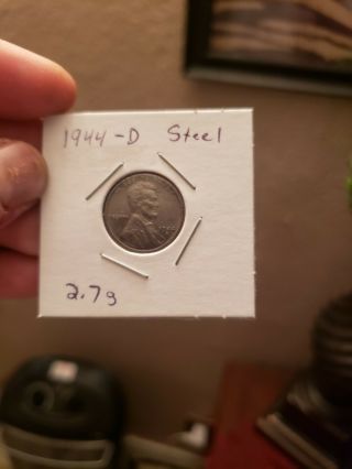 1944 D Steel Wheat Penny
