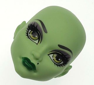 Create - A - Monster High Cam - Starter Pack - Witch Girl - Green Head W/ Mole Only