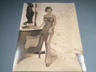 Gloria Dehaven Autographed Photo 1960 