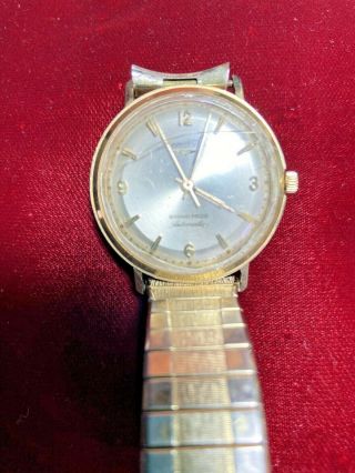 VINTAGE 14K Longines Grand Prize Automatic Watch (STAINLESS STEEL STRAP) 4