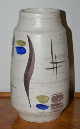 Vintage Bay Keramik West Germany Mid Century Modern 8 Inch Vase