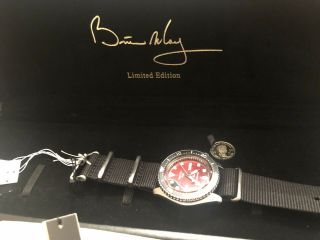 Seiko 5 Prospex Brian May Red Special 100M Automatic SRPE83 Limited Edition 3