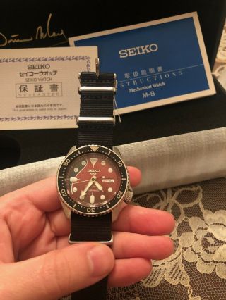 Seiko 5 Prospex Brian May Red Special 100M Automatic SRPE83 Limited Edition 5
