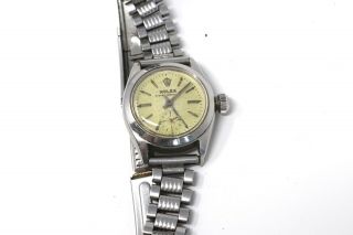 A Vintage 1950 ' s Ladies Rolex Oyster Perpetual Wristwatch Running Spares/Repair 4
